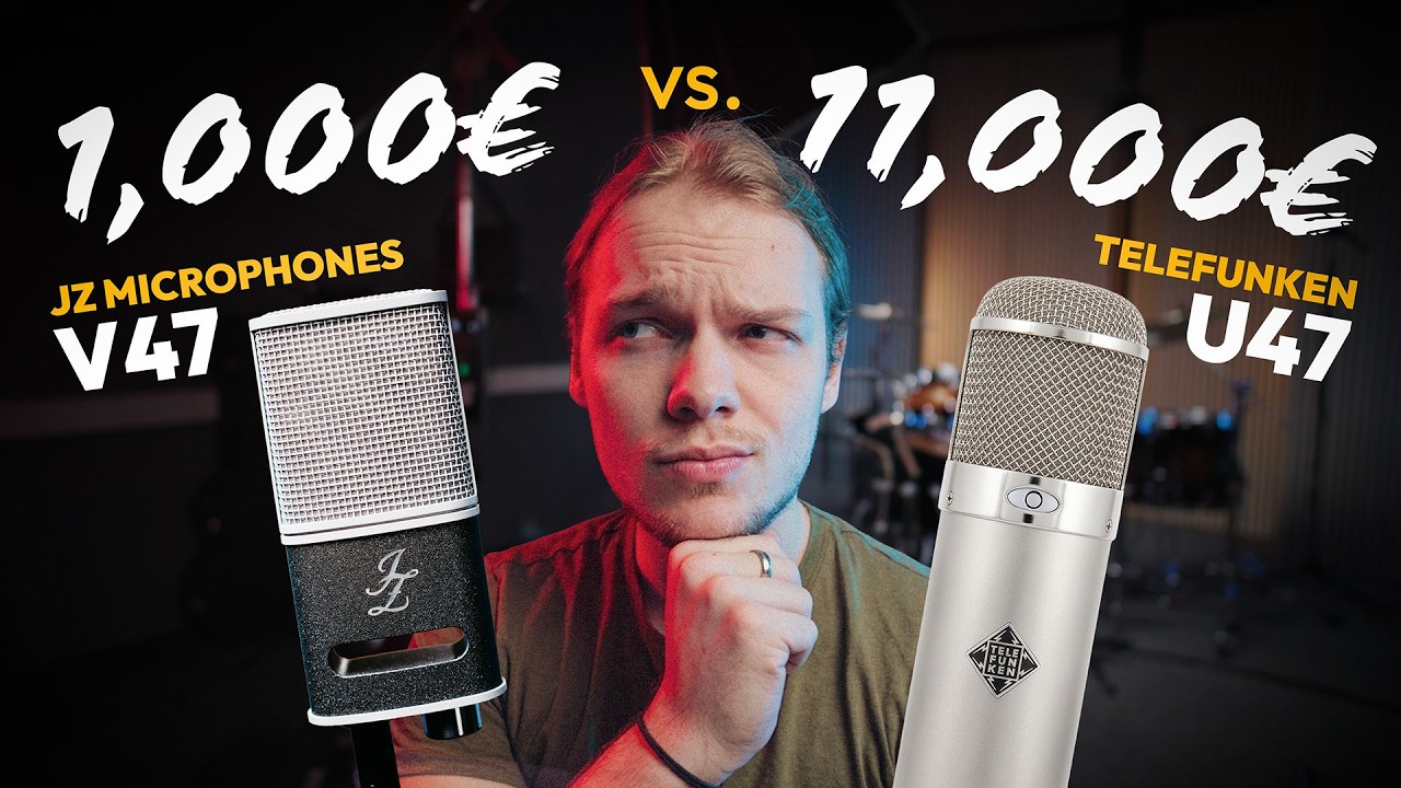 CAN IT KEEP UP? Let's compare the JZ Microphones Vintage 47 with the actual Telefunken U47