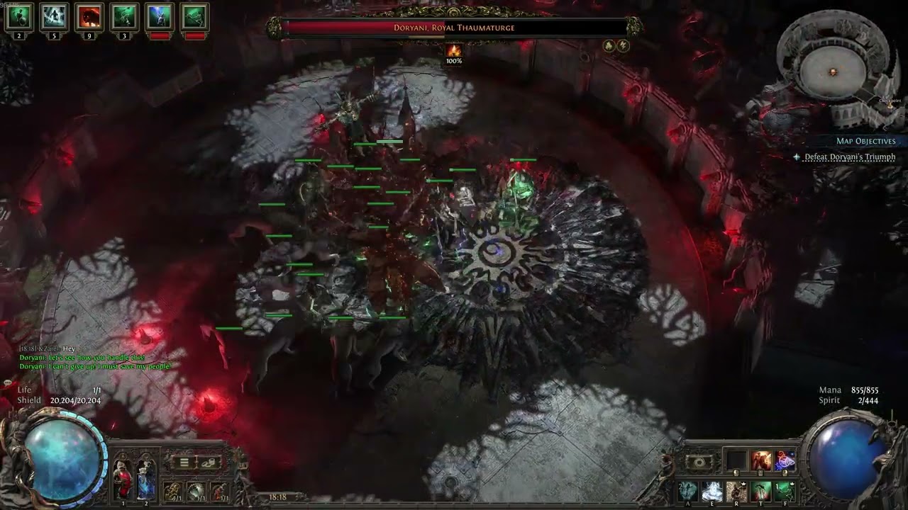 Path of Exile 2 - 0.4 - Infernal Legion Wasp Summoner (20K ES) - Stone Citadel (Doryani)