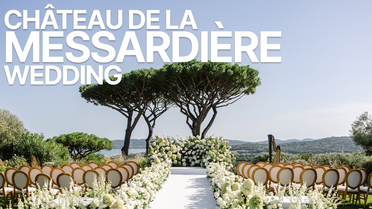 Saint Tropez wedding in Ch&acirc;teau de La Messardi&egrave;re