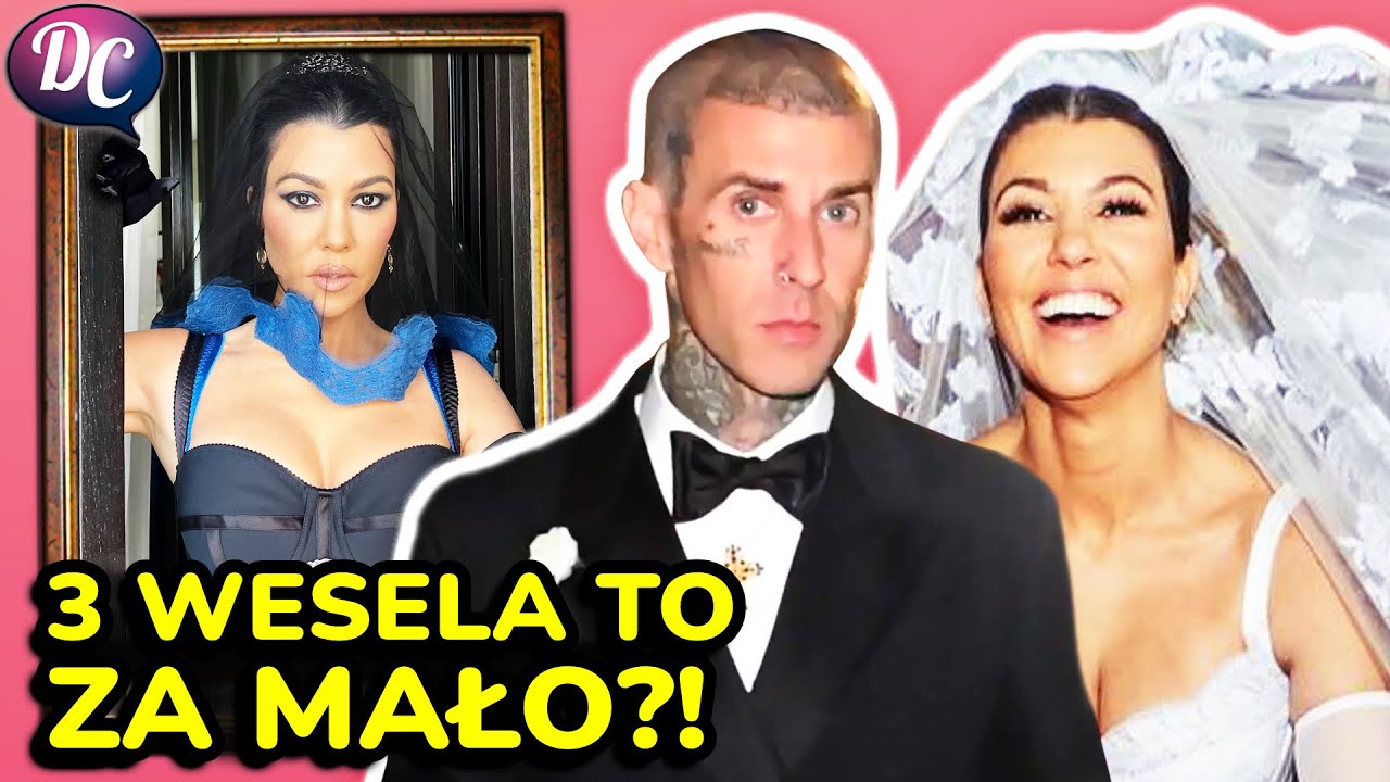 Kourtney Kardashian i Travis Barker -  ich ślub to reklama słynnego domu mody?!