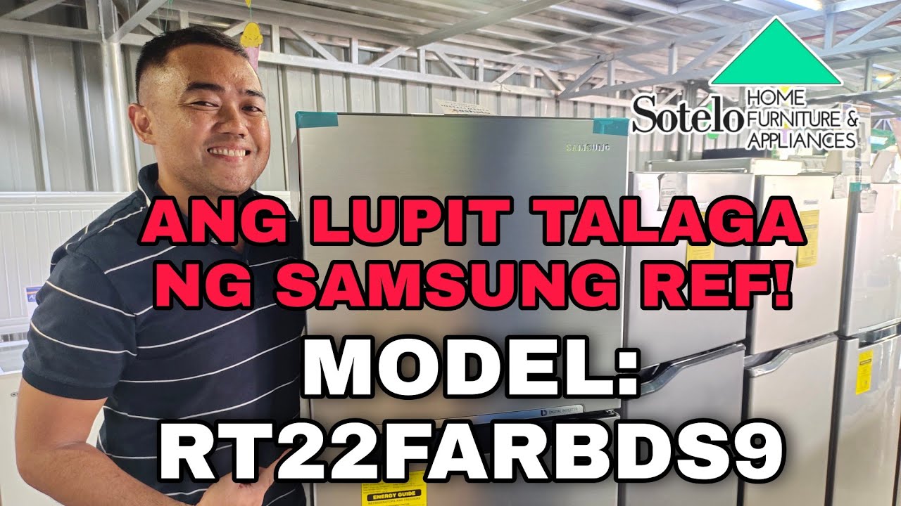 SAMSUNG REFRIGERATOR RT22FARBDS9