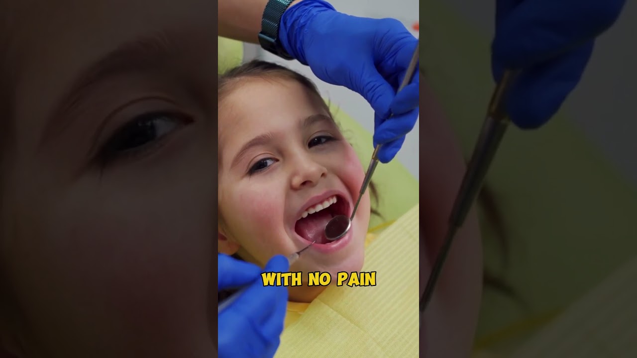 What is Pediatric Dental Anesthesia? Find Out in 50 Seconds! #Shorts #OralHealth