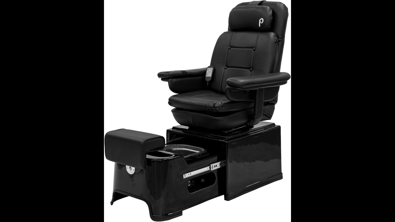 Review: Luxury Pedicure Spa Chair &mdash; Pibbs PS92 No Plumbing Footsie Bath!
