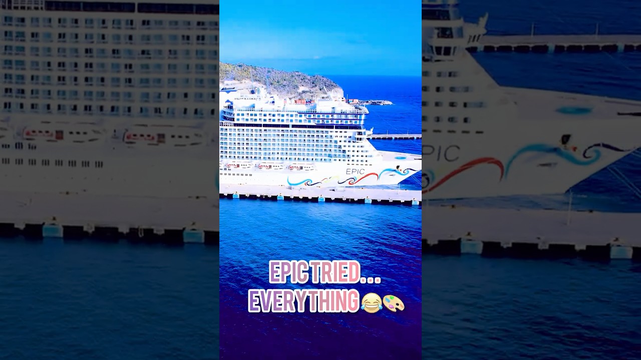 Inside NCL Epic: The Cruise Ship That Couldn&rsquo;t Pick a Style 💜😂