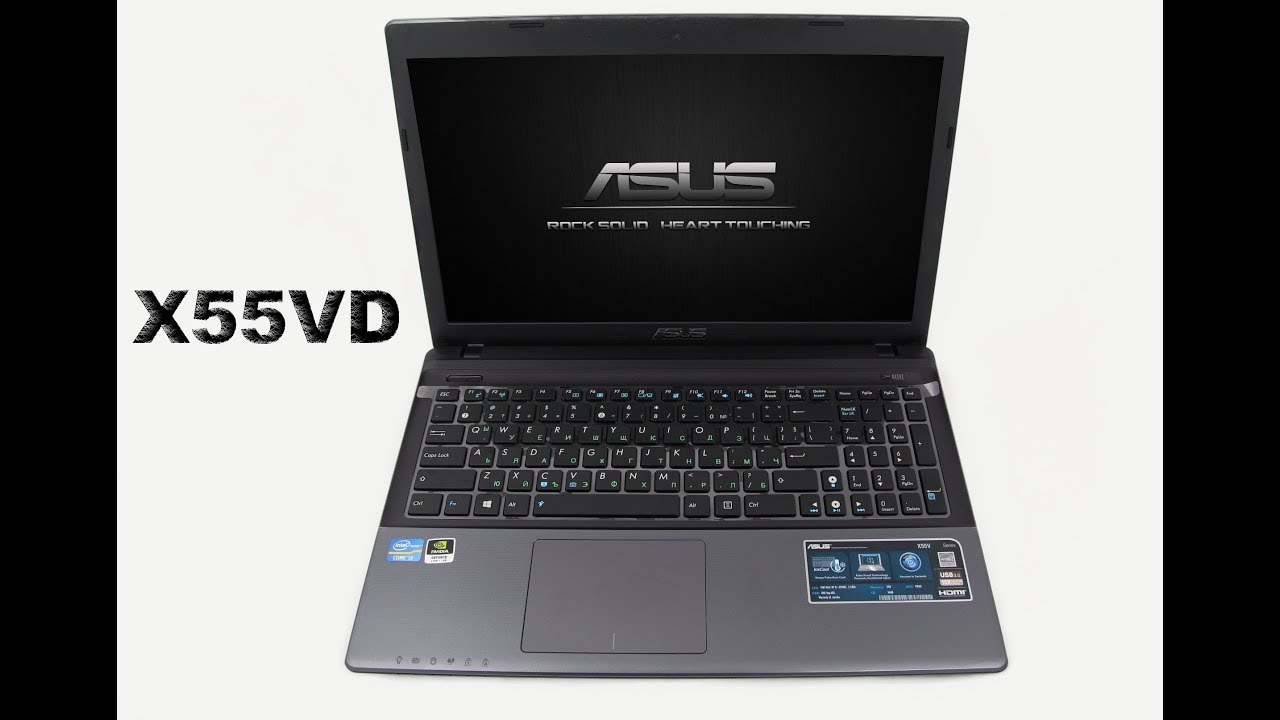 Ремонт ноутбука ASUS X55VD - Чистка от пыли, замена термопасты