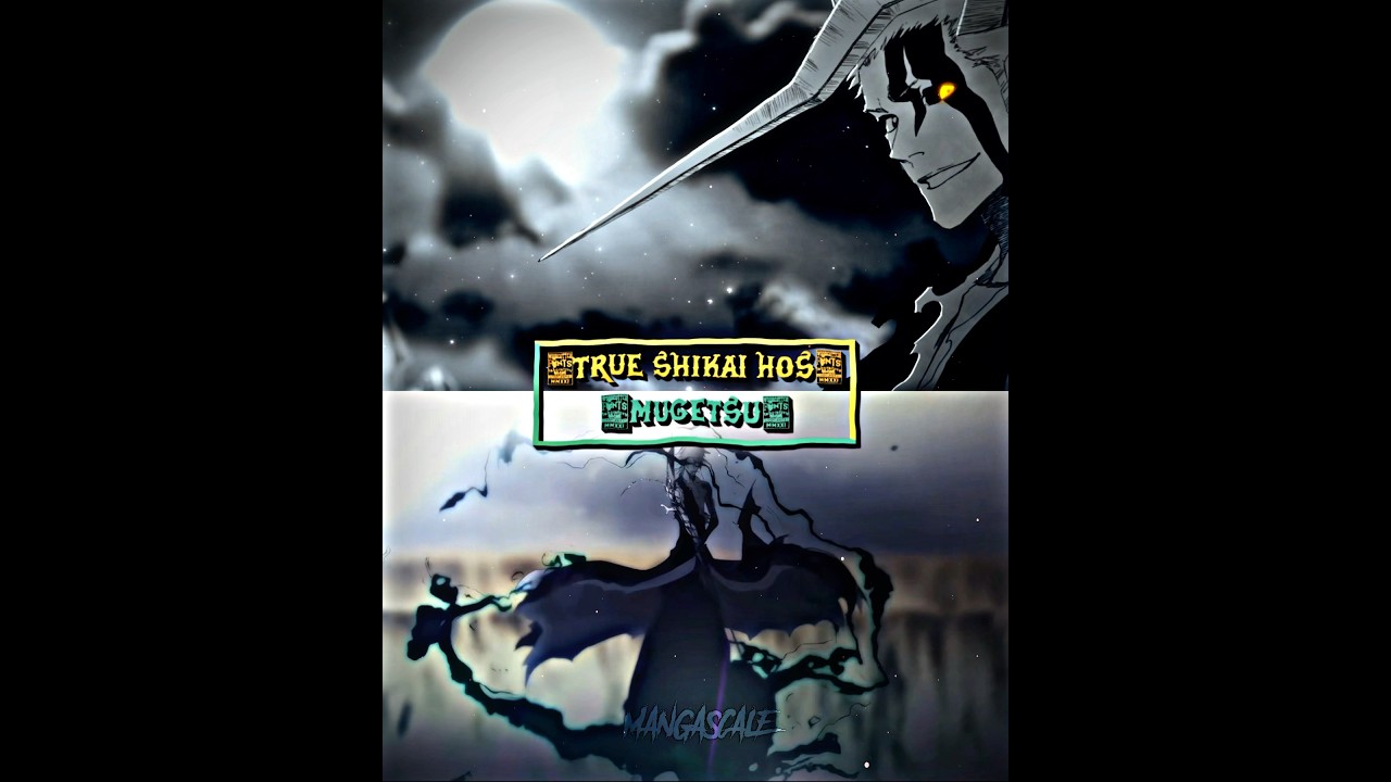 True Shikai Hos vs Mugetsu Ichigo #bleach