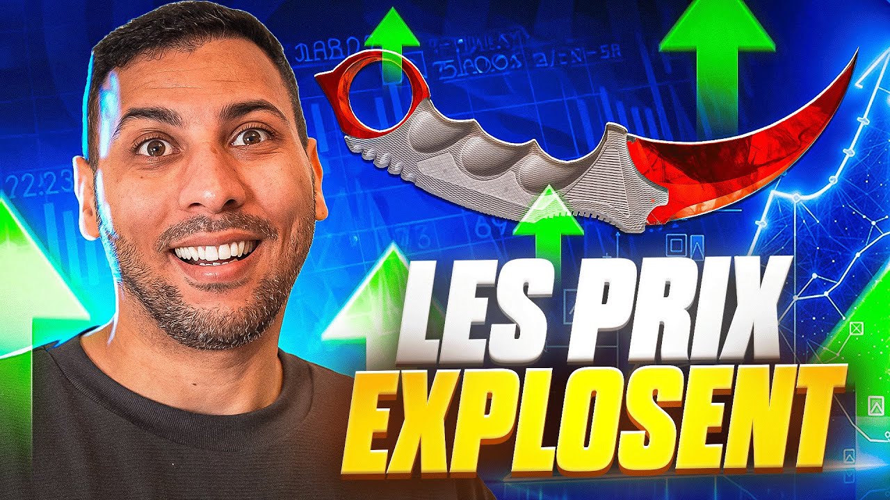 Les SKINS CS EXPLOSENT en PRIX c'est dingue !