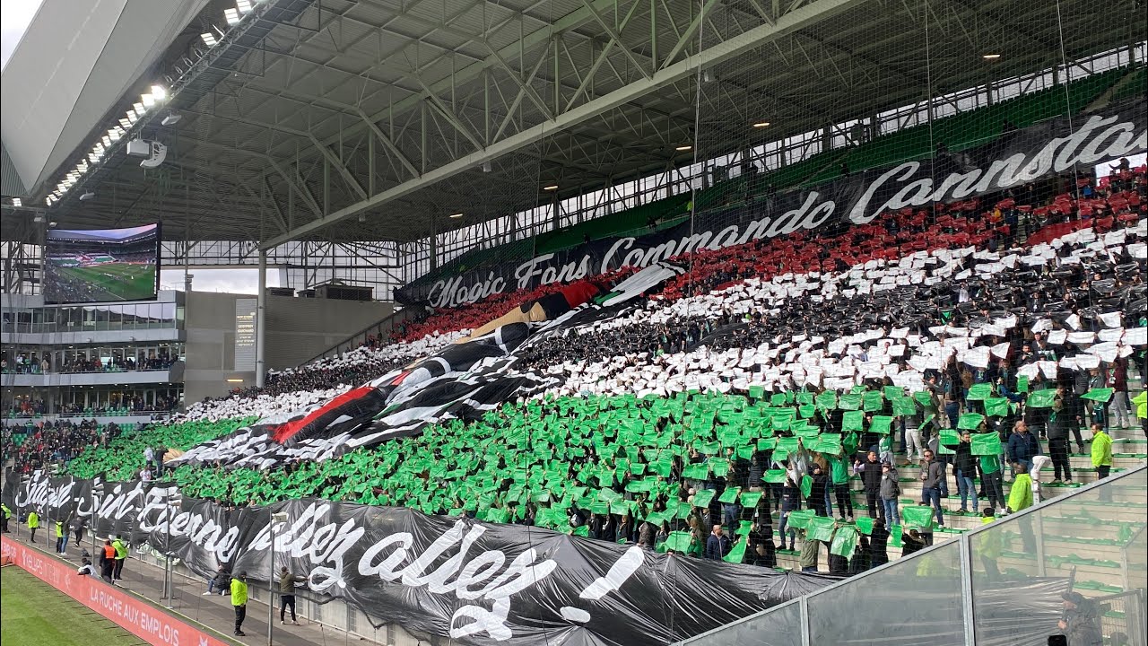 Ambiance supporters ASSE &bull; Saint-Etienne - Auxerre (09-03-2024)