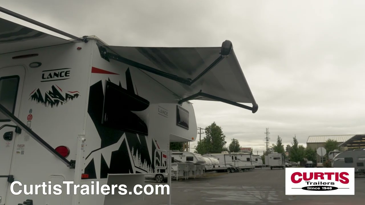 The Lance Squire SQ805 truck camper is a rugged lightweight beast of a camper!