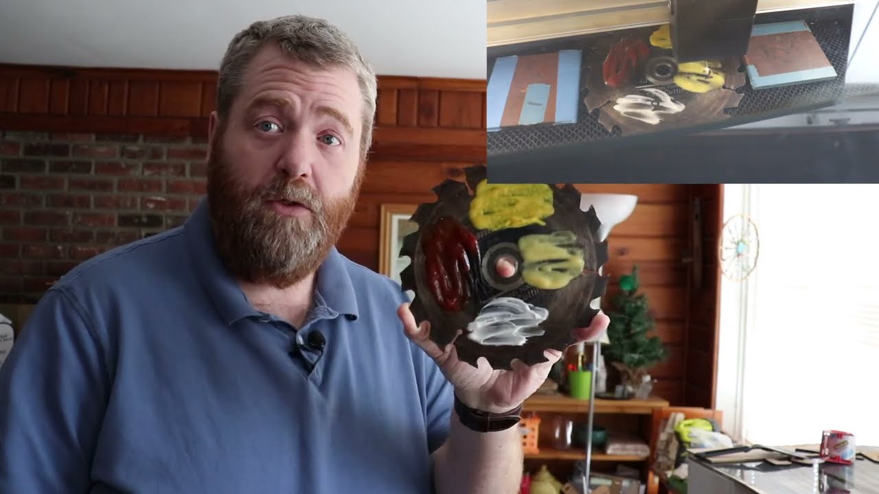 Can Mustard Etch Metal in a laser? Glowforge