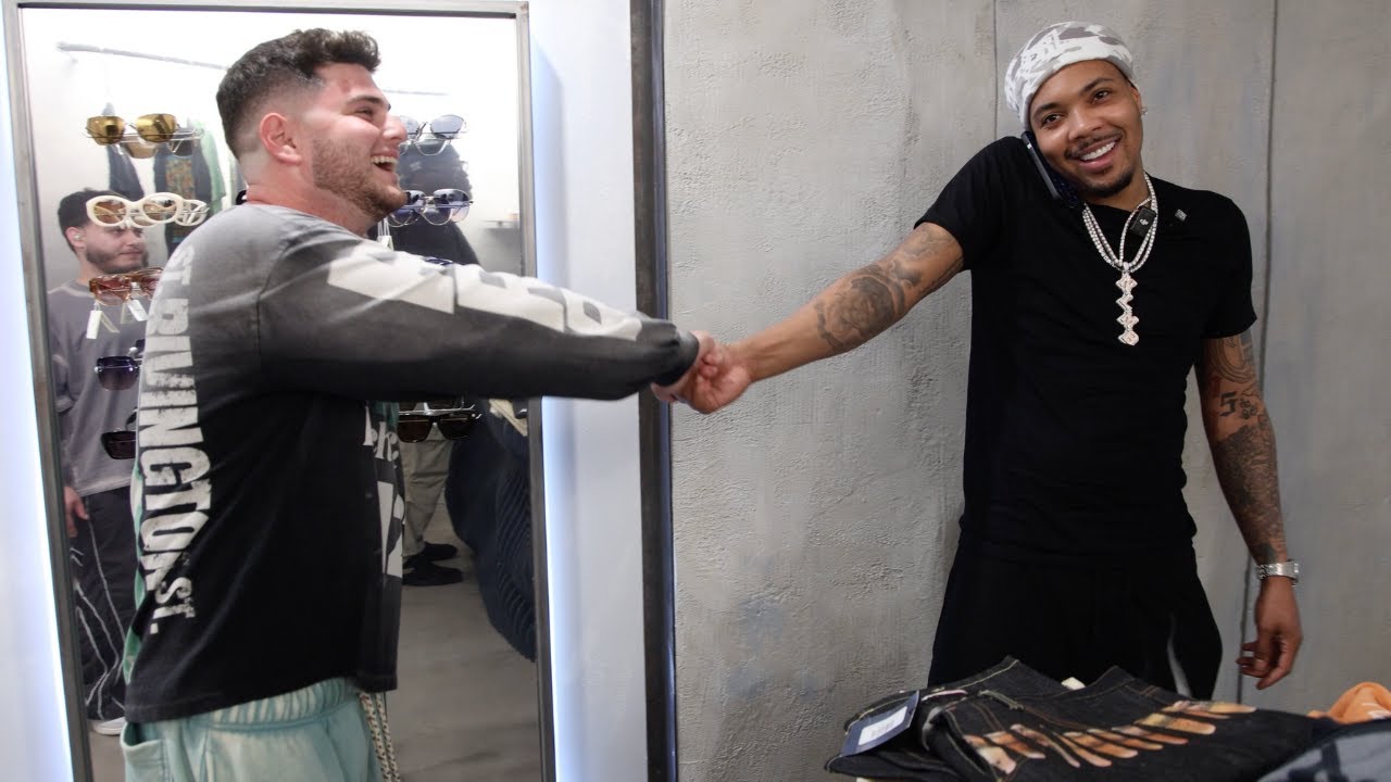 G Herbo shops in NYC & tells us how Ari Fletcher and Taina are friends, his son's new music, & more