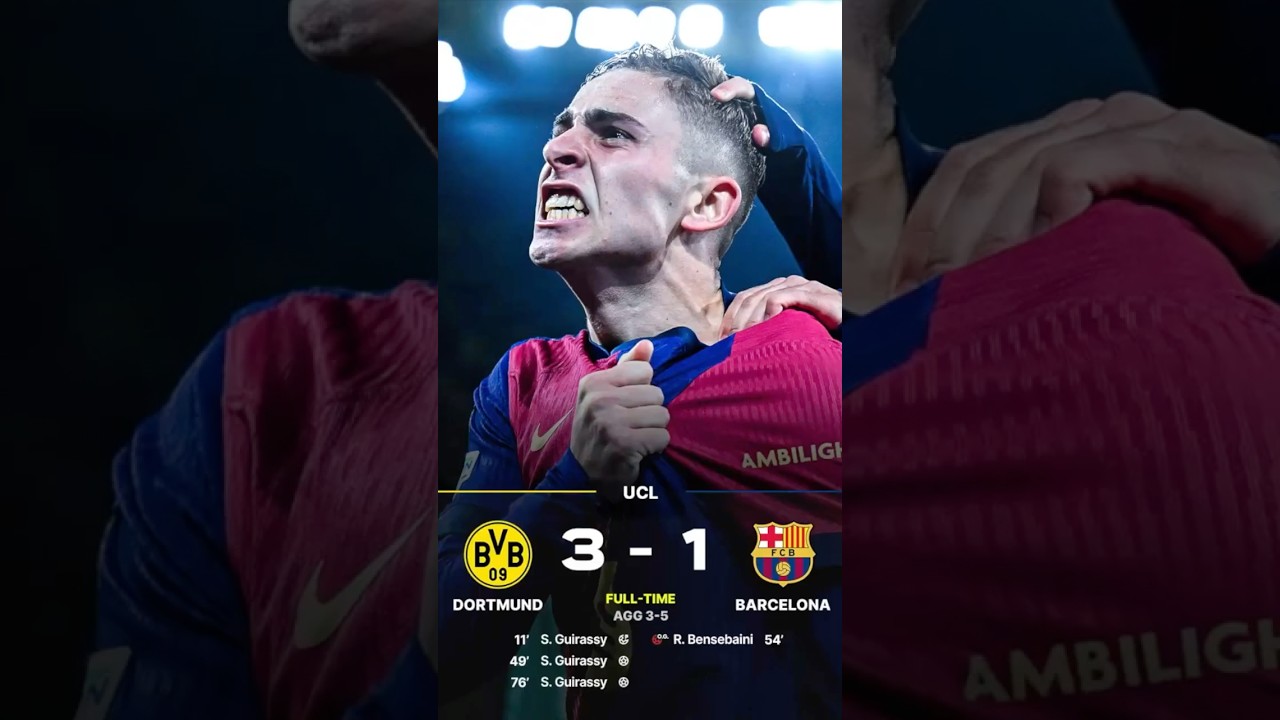 Barcelona Fan Reacts To Barcelona's GOAL vs. Borussia Dortmund🔥