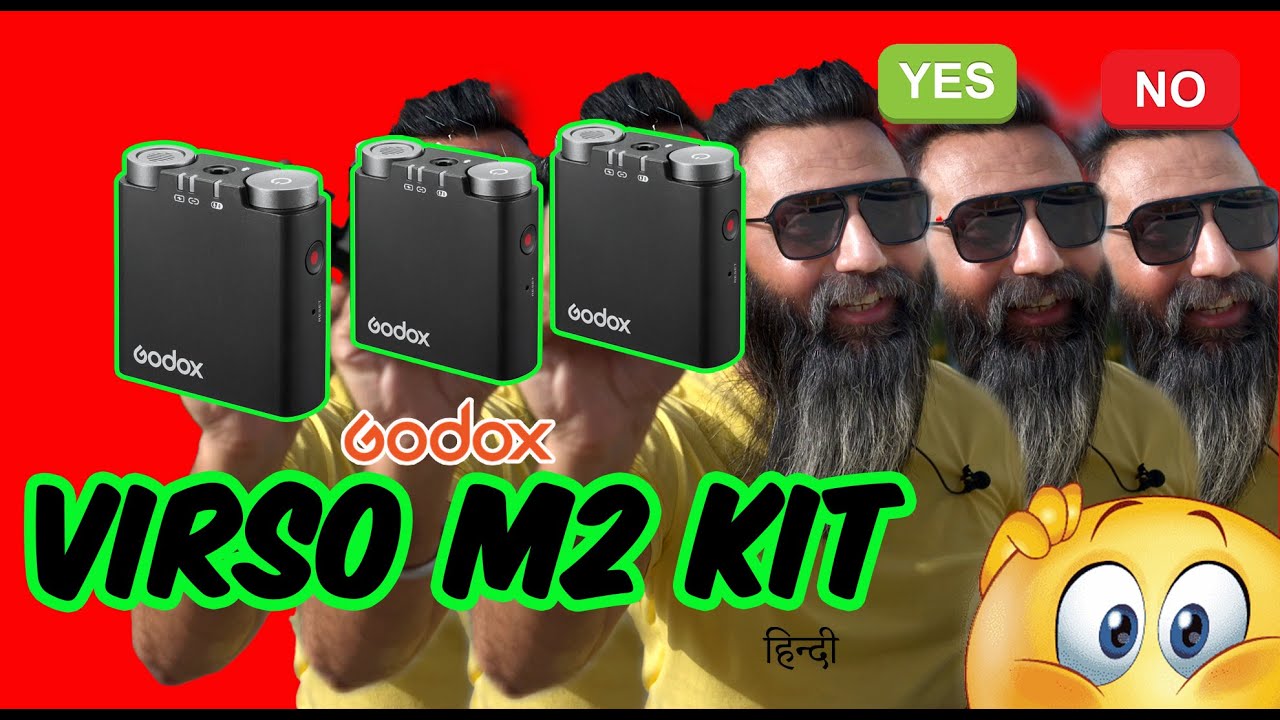 GODOX VIRSO M2 KIT - IN DETAILED - HOW TO USE AND AUDIO TEST