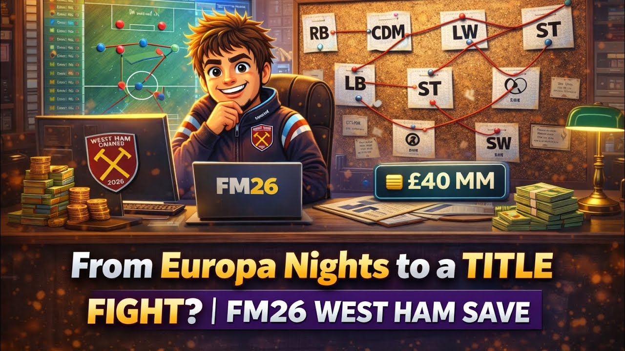 From Europa Nights to a Title Fight? | FM26 West Ham Save Ep.1