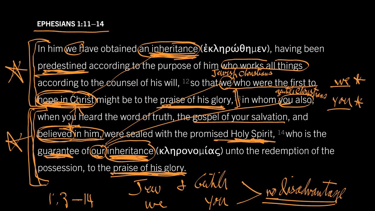 Hostile Enemies Made One in Christ: Ephesians 1:11&ndash;14, Part 5