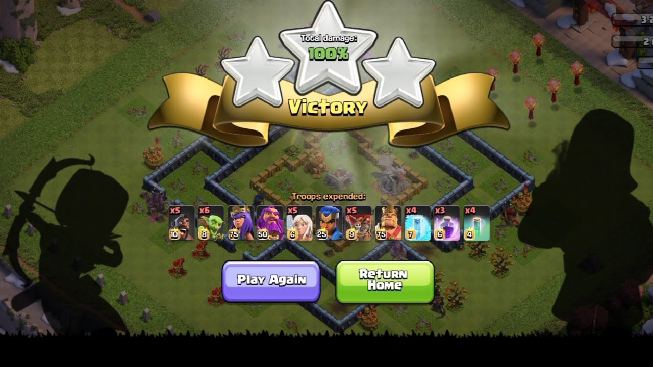 how to win hog mountain challenge in coc | simple steps to win the challenge hog mountain |
