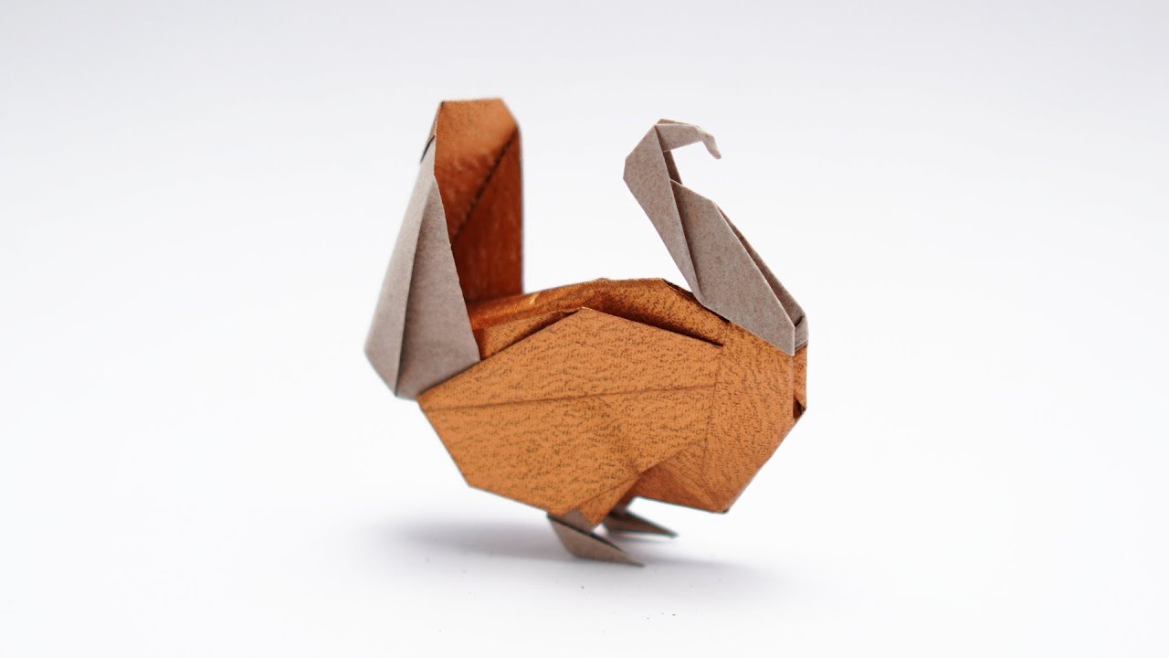 ORIGAMI TURKEY 🦃 (Jo Nakashima)