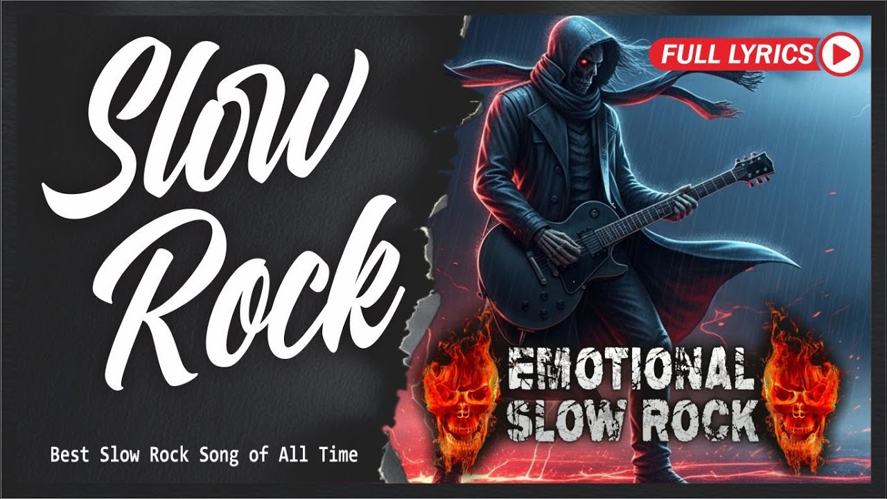 Slow Rock Ballads & Power Ballads With Lyrics | Timeless Melodies of Love & Longing