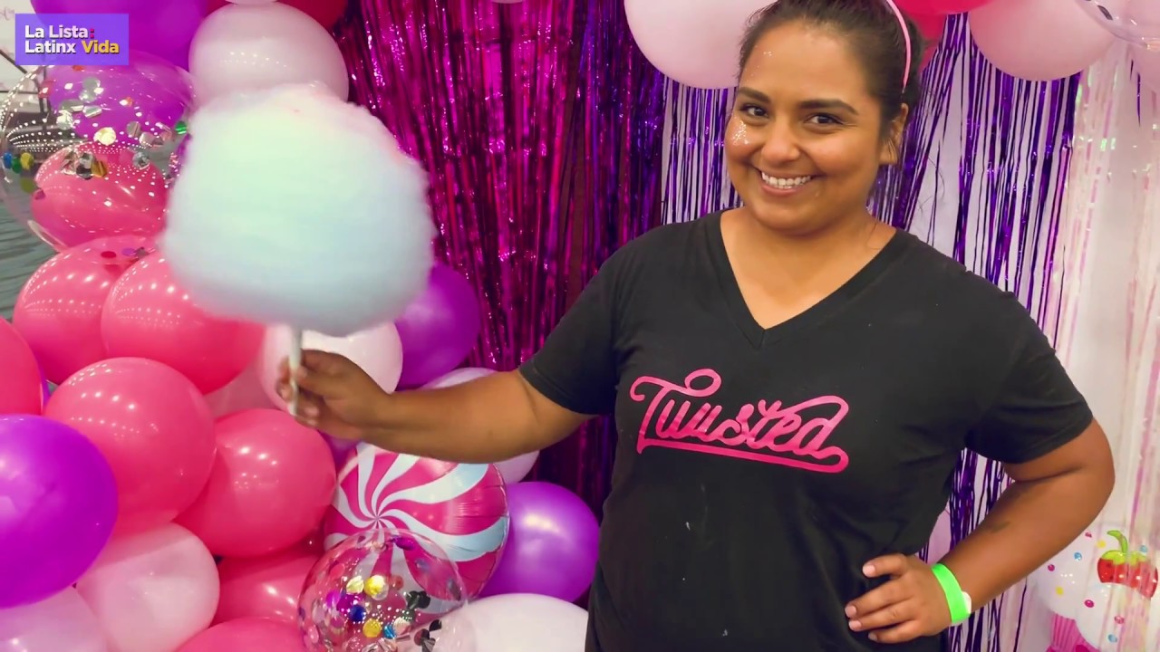Latina mompreneur turns her cotton candy side hustle into a sweet success