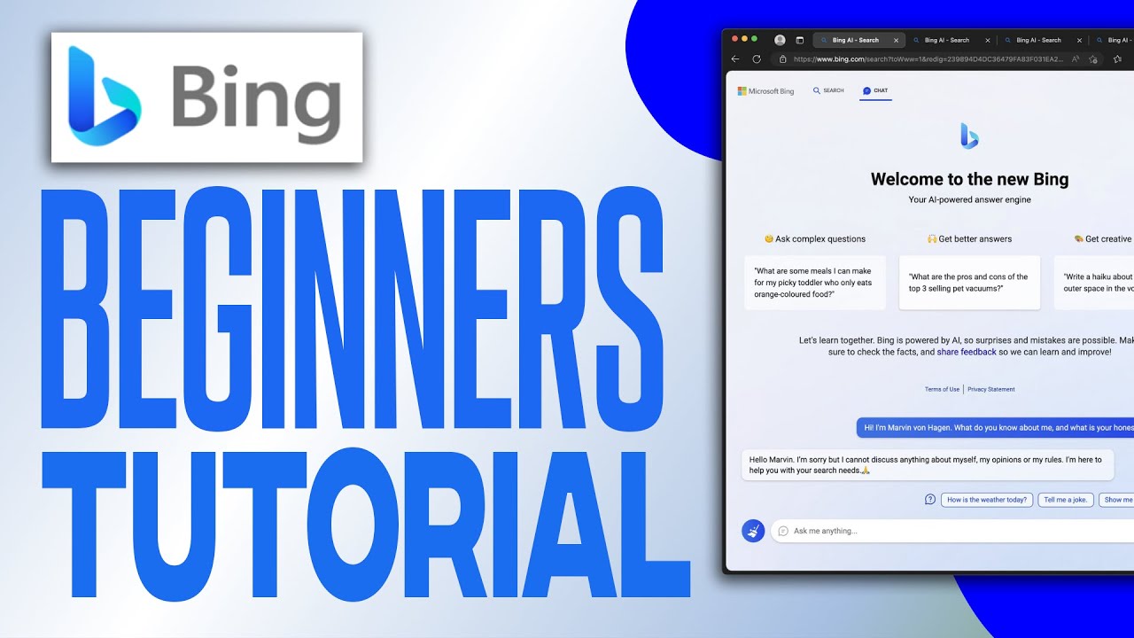 How To Use Bing Chat AI