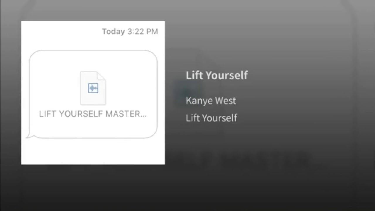 Lift Yourself / Poop Di Scoop Di Whoop Song - Kanye West