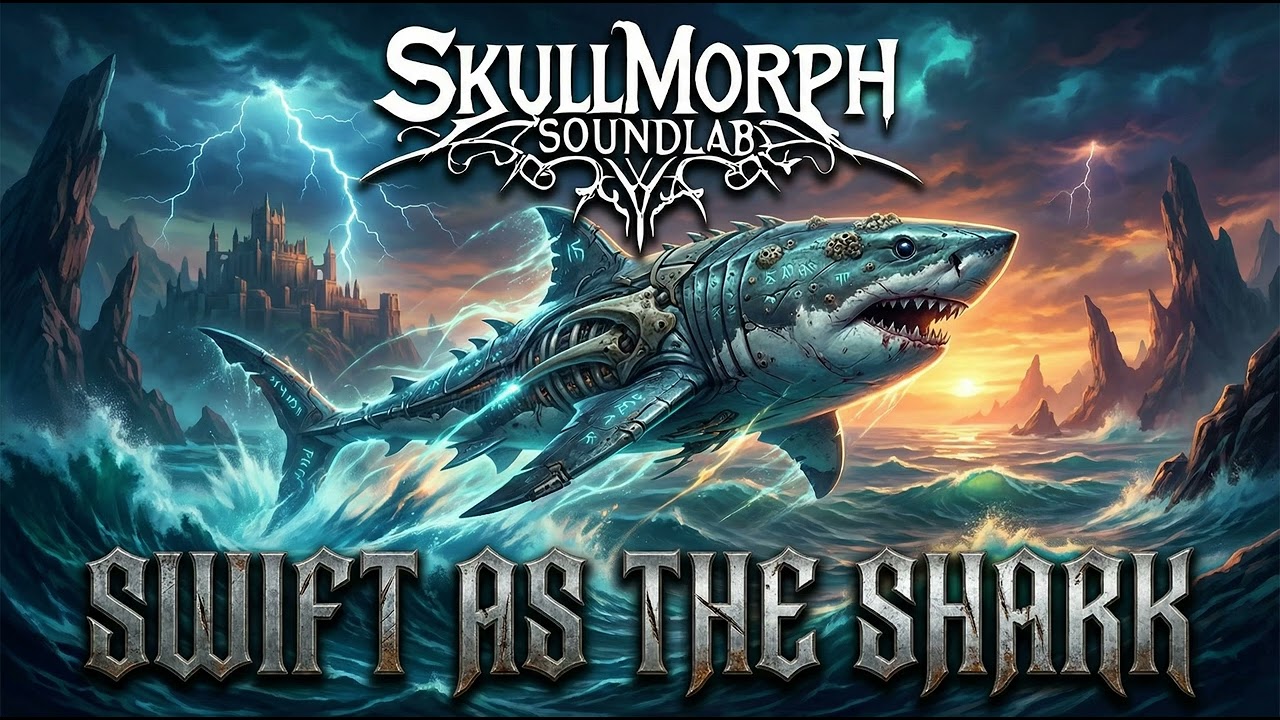 SkullMorph SoundLab - Swift As The Shark (Official Audio) #numetal #numetalmusic #TrapMetal