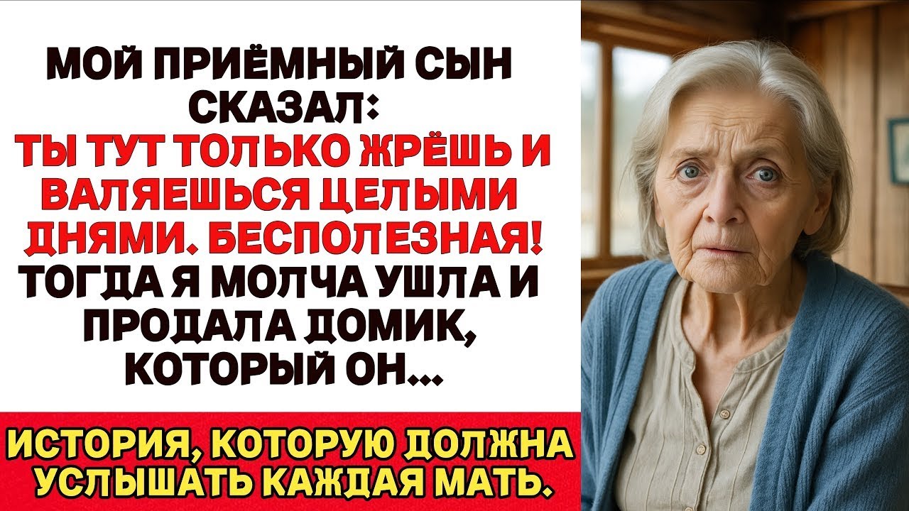 ЕЁ ИСТОРИЯ ИЗ ВОРОНЕЖСКОЙ ОБЛАСТИ 👵💔 Сын сказал: Ты только жрёшь и спишь! &mdash; И тогда я сделала это&hellip;