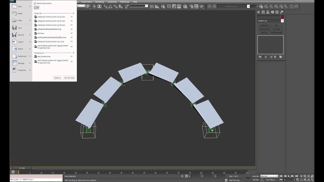 SideQuest: Stretchy bone rig for Unity 3
