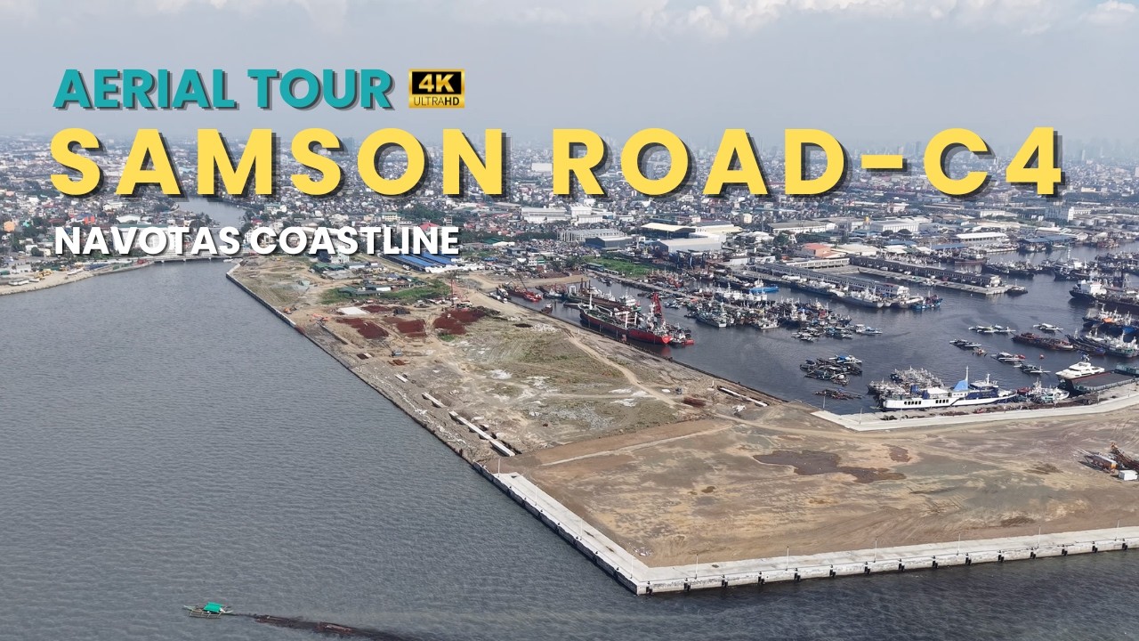 Aerial Tour | Samson Road | C-4 | Navotas Coastline