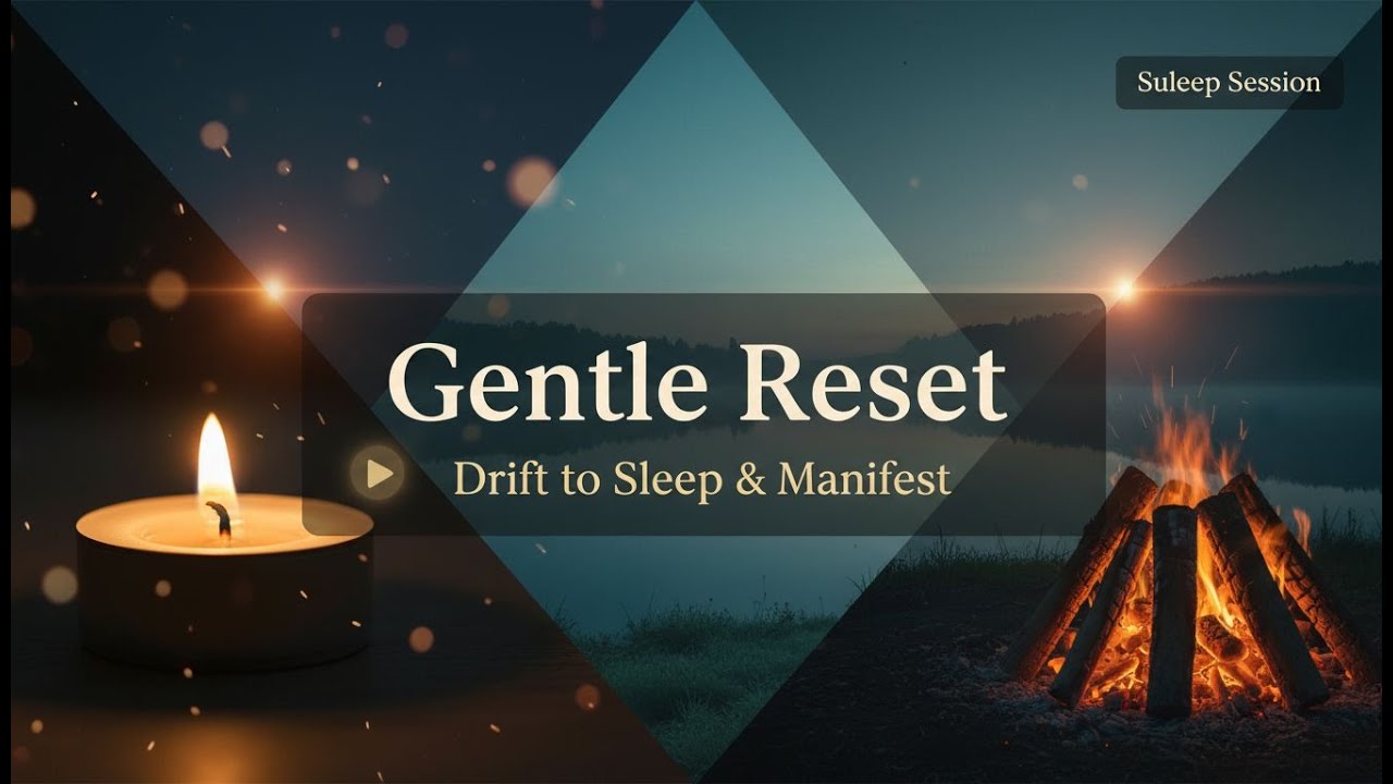 Gentle 4-Min Reset 🧘 Guided meditation · sleep positive mindset · sleep relaxation · positive messa