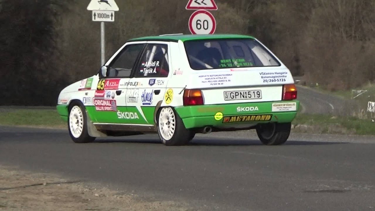 Alföldi-Török Skoda Favorit A123 Teszt Rallye 2016.-Lepold Sportvideo