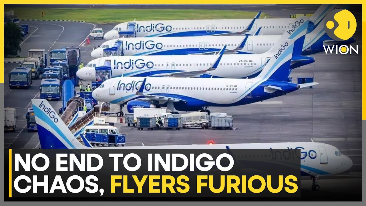 IndiGo Chaos: More Than 400 IndiGo Flights Cancelled As Disruption Enters Day 5 | WION