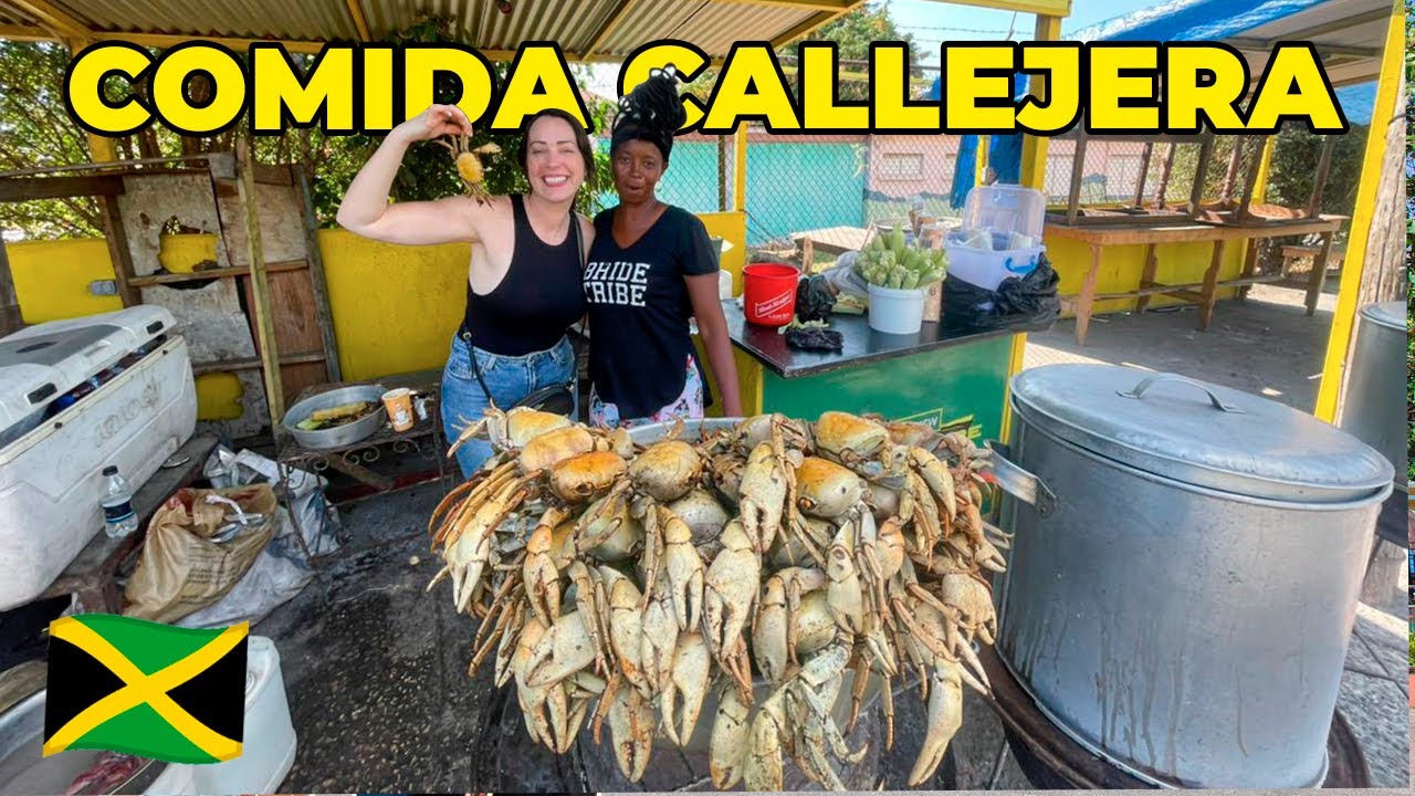 Comida callejera en Jamaica 🇯🇲  | Gladys Seara