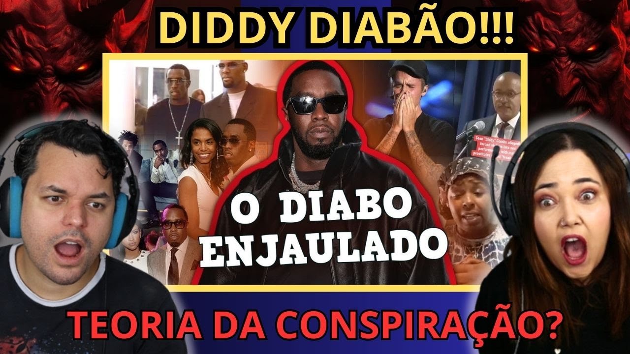 o diabo de hollywood! DIDDY ta na cadeia e outros vão cair! ‹ REACT ›