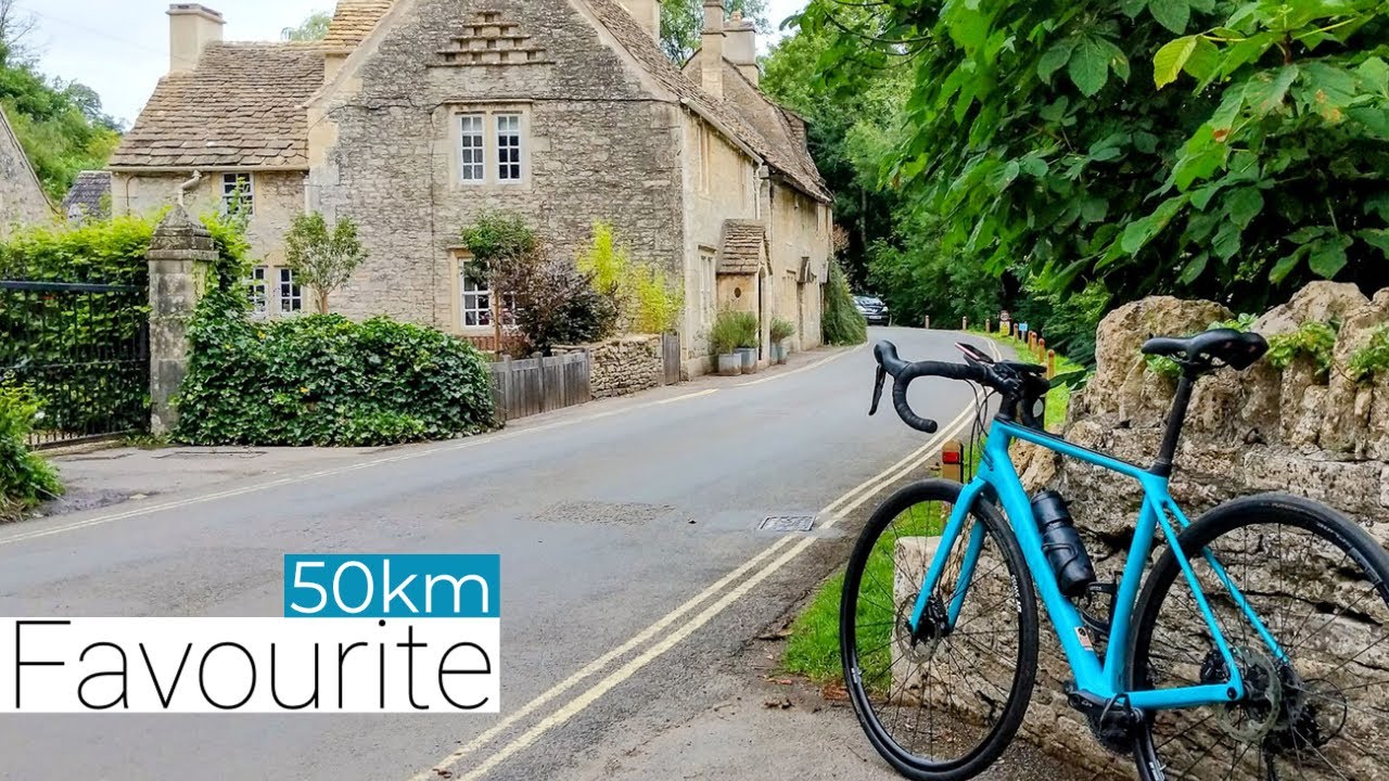 Spring Teaser Cotswolds Village Loop, Favourite 50km | Ride With Me