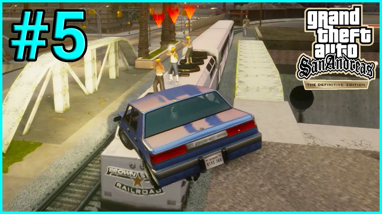 JAK NEJLÉPE SPLNIT MISI S VLAKEM? | GTA San Andreas Remastered (CZ) #5