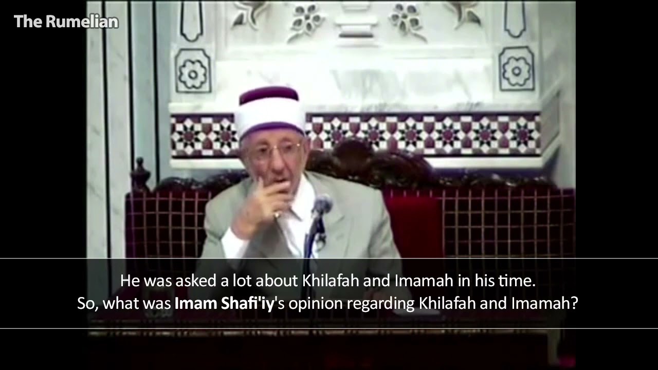 The Caliphs and Mu'awiyah By Dr. Said Ramadan Al-Bouti