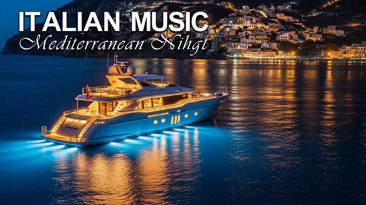 Italian Music – Mediterranean Dream ✨ Seaside Glow & Gentle Waves