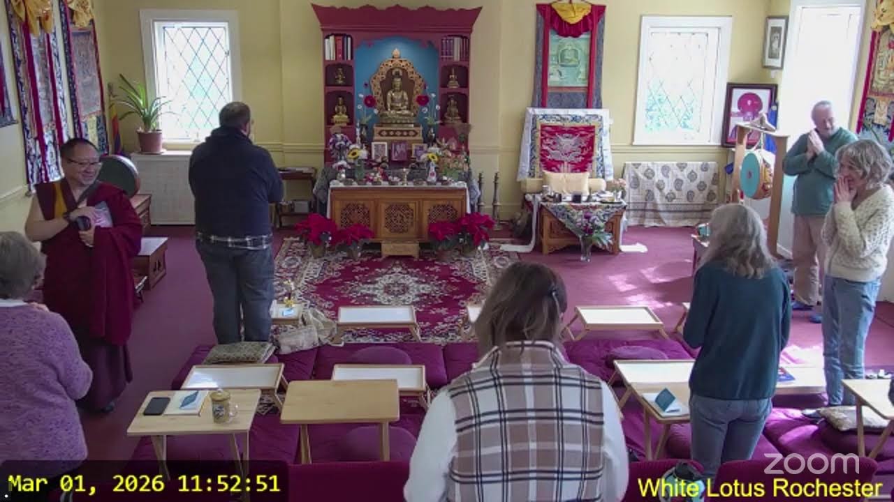 3-1-2026 Khenpo Molam Jewel Ornament 0f Liberation &Sunday practice