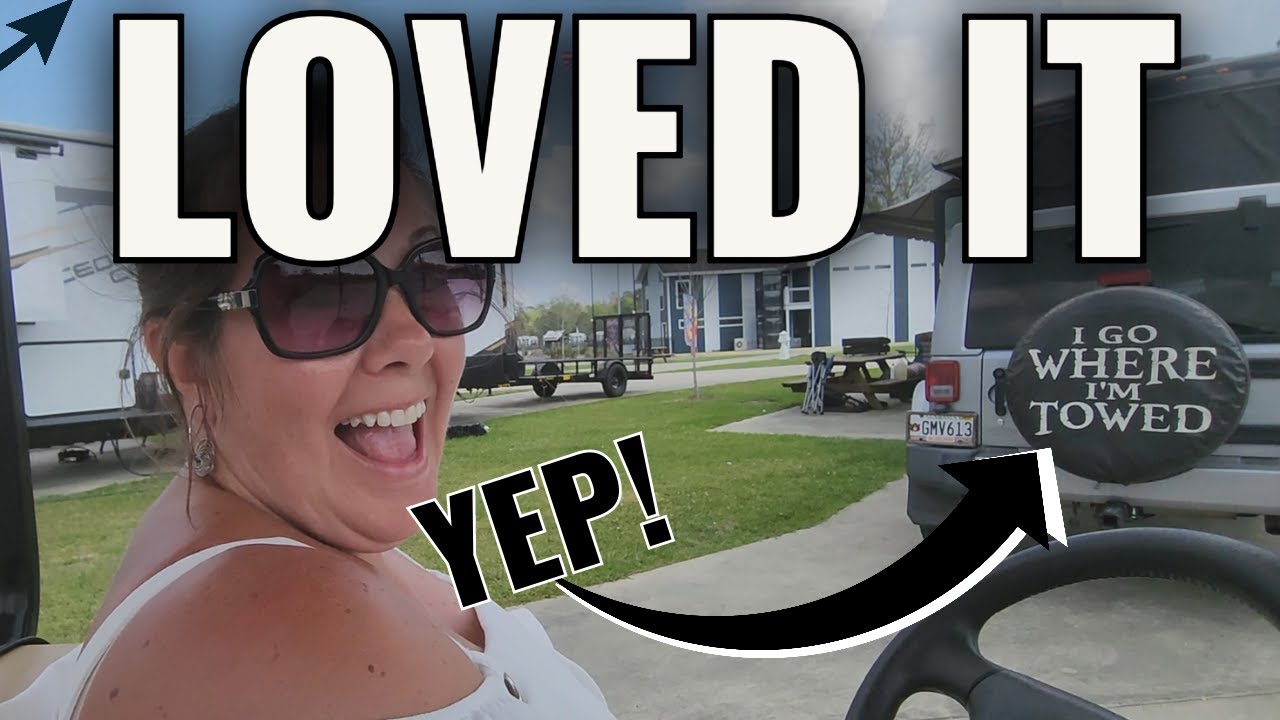 GREAT RV PARK IN LOUISIANA. Stay here when visiting New Orleans