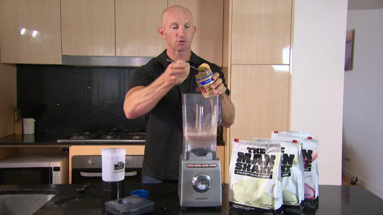 CHOC PEANUT BUTTER MAN SHAKE