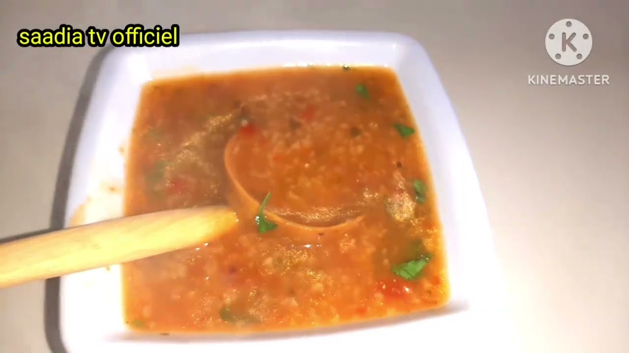 شربة دشيشة مغربية تقليدية | شوربة صحية ولذيذة 😍