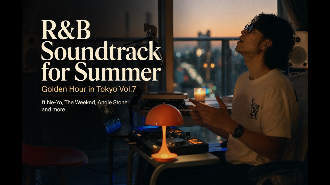 R&B Soundtrack for Summer – Golden Hour in Tokyo Vol.7  ft Ne-Yo The Weeknd Angie Stone and more