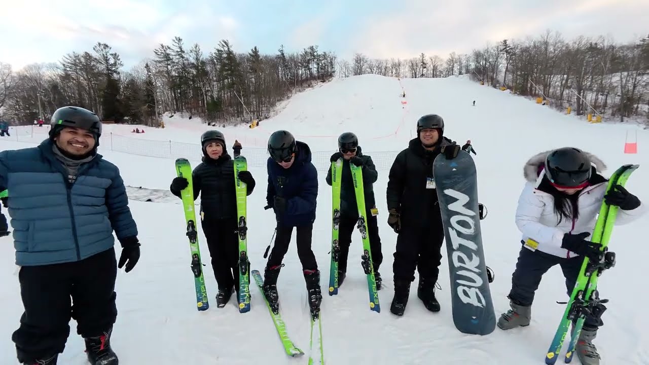 First Snowboard and Ski Experience in Batawa Ski Hill