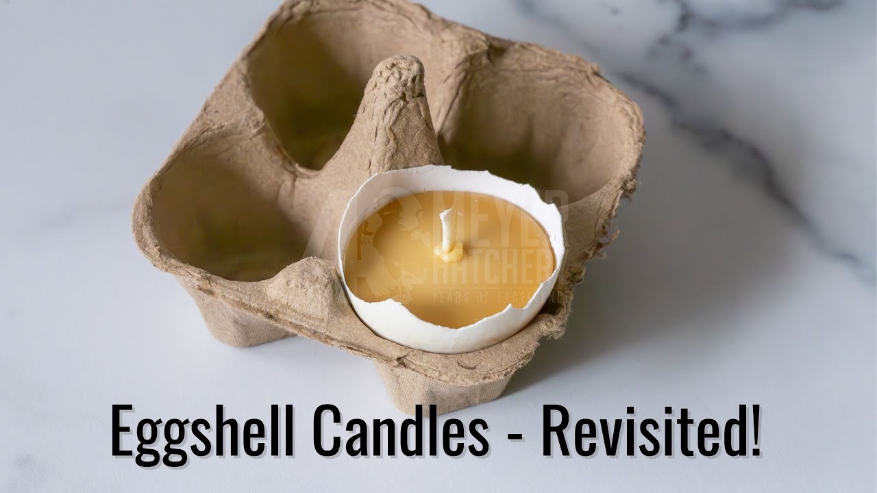 Eggshell Candle Making Revisited!