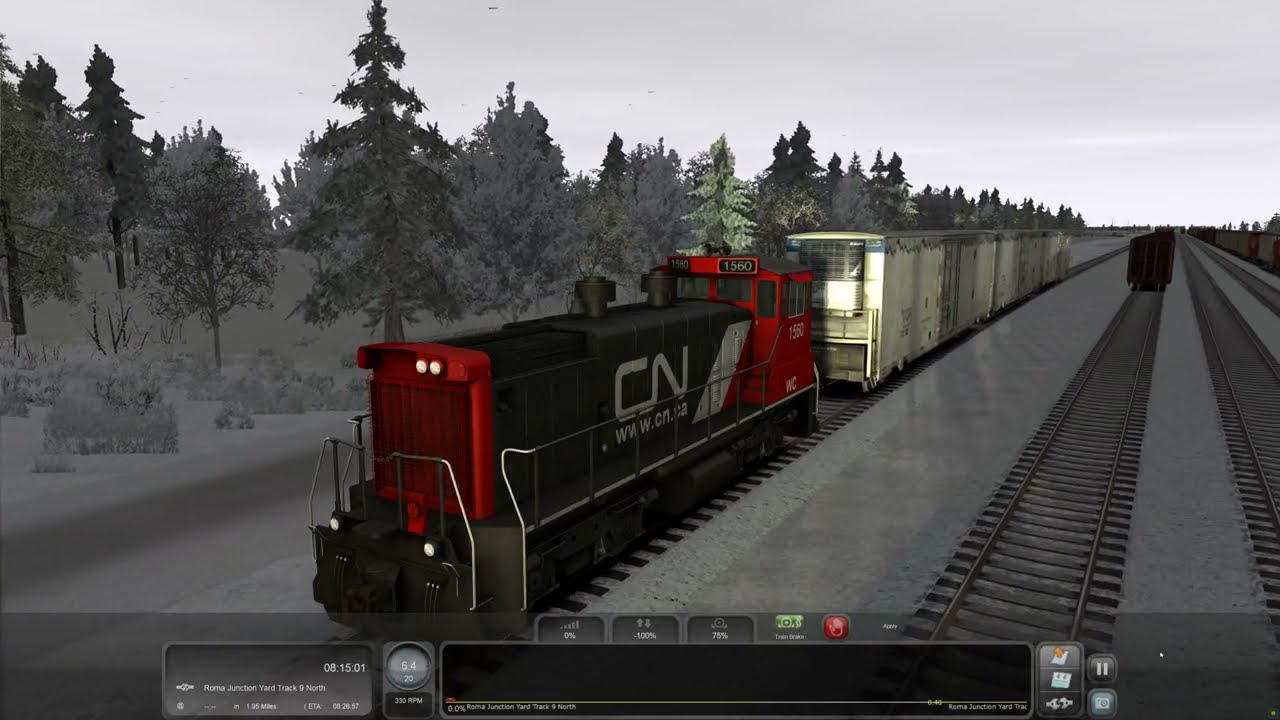 Train Simulator Classic - [EMD SW1500] - N.S1044 SW1500 Switcher - Peace River - Roma Jct. - 4K UHD