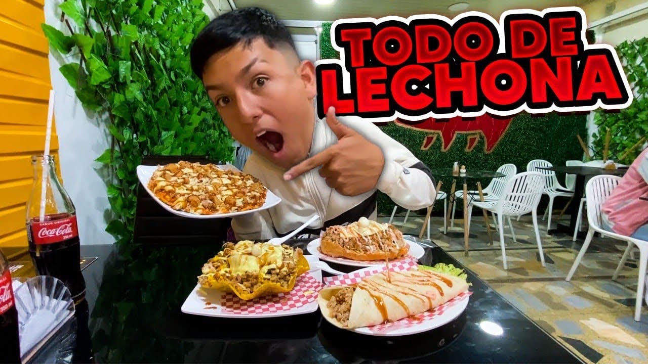 TODA LA COMIDA ES DE LECHONA | Hamburguesas, Pizzas, Mazorcadas y demas ..., Muy delicioso.