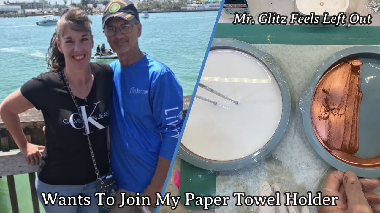 #329 Spontaneous Resin Paper Towel Holder Competition!