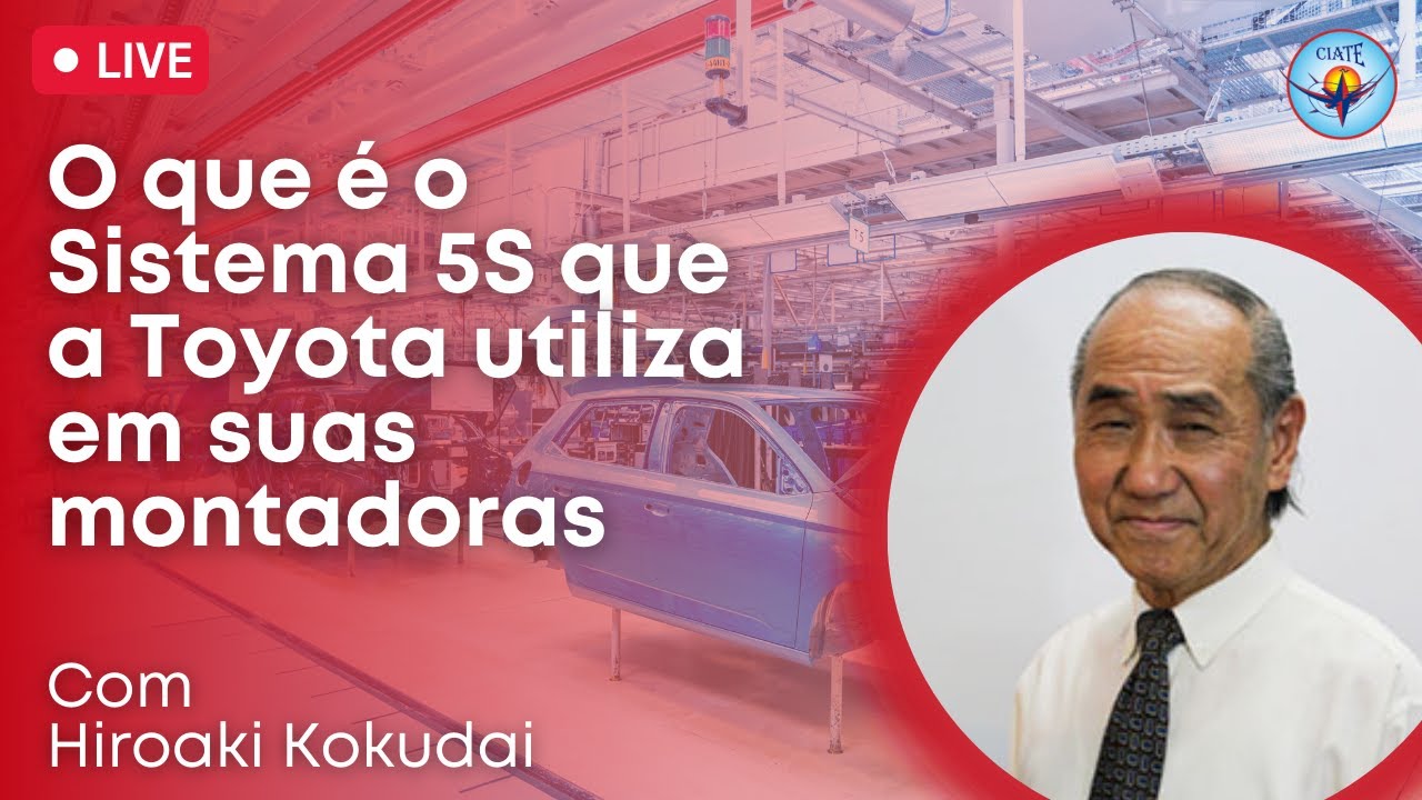 LIVE: O que é o Sistema 5S que a Toyota utiliza em suas montadoras