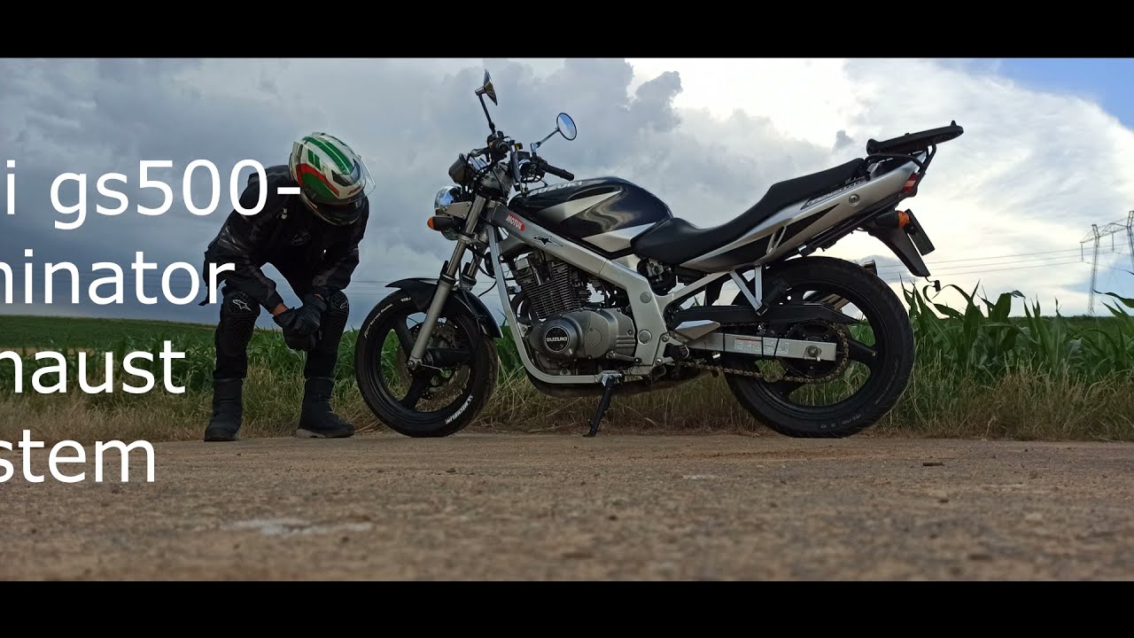 Suzuki gs500-Dominator exhaust
